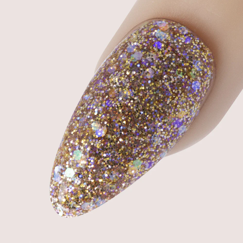 15g, Goldilocks Blitz, Light Orange Copper Glitter